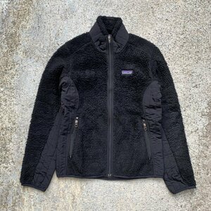 【レディース XS/S】Patagonia レトロX フリースジャケット ブラック 黒無地■ビンテージ オールド レトロ アメリカ古着 パタゴニア