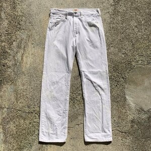 【W32】メキシコ製 Levi's 501 ホワイトデニムパンツ 白■ビンテージ オールド アメリカ古着 2000s Y2K リーバイス ジーパン 白パン