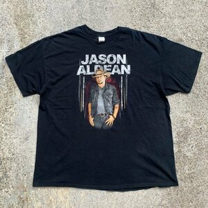 【2XL】JASON ALDEAN ツアー バンドTシャツ ブラック 黒■ジェイソン・アルディーン カントリー アメリカ古着