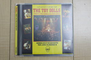 THE TOY DOLLS / TWENTY TWO TUNES LIVE FROM TOKYO CD 元ケース無し メディアパス収納