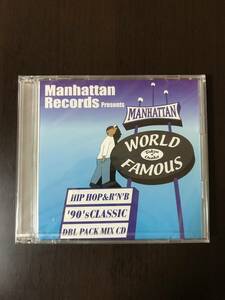 MIX CD Manhattan Records HIPHOP R&B 90's CLASSIC MIX 未開封 ミックスCD マンハッタンレコード 90年代 ヒップホップ