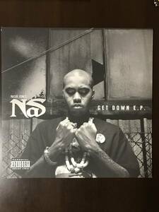 アナログ盤 NAS ナズ GET DOWN E.P. LP 12インチ レコード HIPHOP R&B ラップ ヒップホップ