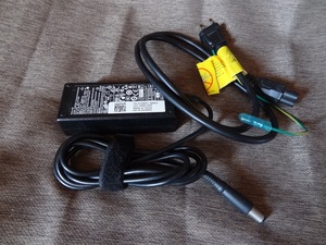 [ free shipping ] DELL Note PC for original AC adapter 65W[ secondhand goods ]①