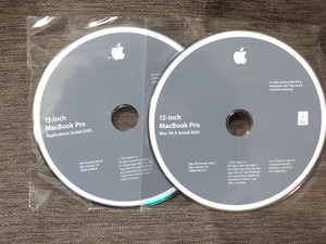  【送料無料】 Apple 13-inch MacBook pro用 Mac OS X Install DVD 10.6.7 【中古品】