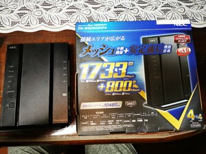 NEC Aterm PA-WG2600HP4 Wi-Fiルーター メッシュ中継機能搭載