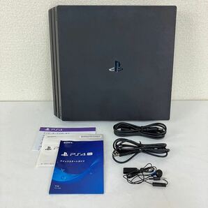 SONY ソニー PS4 Pro PlayStation4 プレイステーション4 プレステ4 CUH-7200B FW9.03 ジェット ブラック プロ 厚型 本体 の画像2