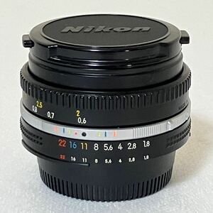 NIKONニコン ai-sレンズ NIKKOR 50mm f1.8 1:1.8 カメラレンズ 