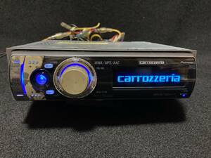 カロッツェリア 1DIN オーディオデッキ DEH-P710 carrozzeria パイオニア Pioneer WMA MP3 AAC CD