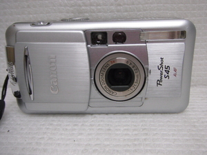 Canon キヤノン デジタルカメラ デジカメ Power Shot S45 PC1033 通電確認のみ B6-A