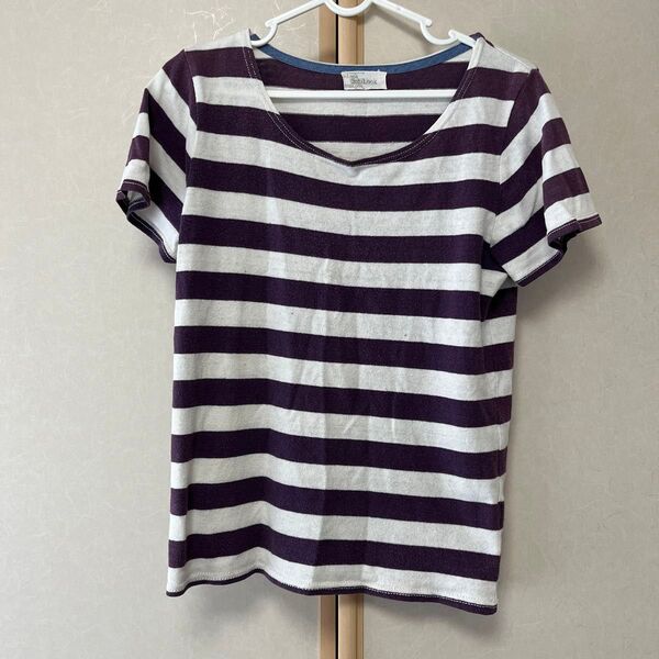SmiLook ボーダーTシャツ レディースM【b】