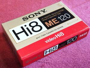 【Hi8 MEテープ】SONY(ソニー) E6-120HMED MADE IN JAPAN【新品未開封 デッドストック】