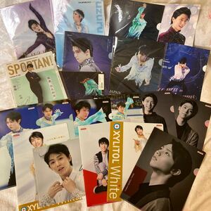  Hanyu Yuzuru san various clear file set sale 