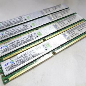 美品 SAMSUNG ヒートスプレッダ付メモリー DDR3-1600 PC3-12800R 1枚8GB×4枚組 合計32GB 両面チップ Registered ECC 動作検証済の画像1