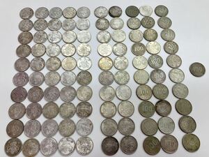  silver coin 100 jpy Tokyo Olympic Showa era 39 year 70 sheets ..20 sheets phoenix 10 sheets face value 10000 jpy coin old coin 