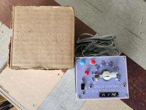 HO railroad model D.C. power pack Speed controller now . factory 