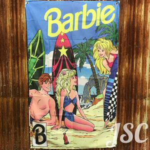 Barbie Barbie surfing banner BC30 Ame Cara doll child Hawaii sea figure curtain surfboard USA american miscellaneous goods camp 