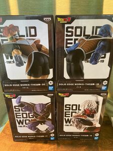 【4種セット】ドラゴンボールZ SOLID EDGE WORKS THE出陣 ギニュー ジース バータ リクーム フィギュア