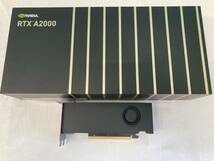 【動作確認済】ELSA エルザ NVIDIA RTX A2000 メモリ6GB GDDR6 Ampereグラフィックボード ENQRA2000-6GER（管理：1520002）_画像1