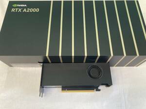 【動作確認済】ELSA エルザ NVIDIA RTX A2000 メモリ6GB GDDR6 Ampereグラフィックボード ENQRA2000-6GER（管理：1520003）