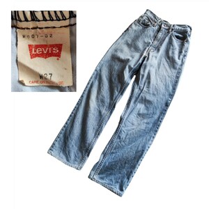 リーバイス LEVI'S　W507-02　ジーンズ　ジーパン　デニムパンツ　W27　綿100％