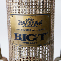 BIG T Gold Label　スコッチ　ウイスキー　ボトルケース　鎧　オルゴール付　保管品_画像5