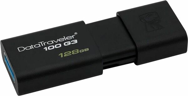 キングストン Kingston USBメモリ 128GB USB3.0 DataTraveler 100 G3 DT100G3
