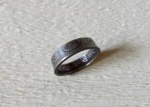 20号サイズ　新品 未使用 送料無料 コインリング 指輪　（9406) ハンドメイド　アンテーク 古銭　貨幣　硬貨　アクセサリー　メンズ　