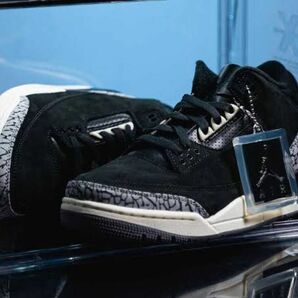 Nike WMNS Air Jordan 3 Retro "Off Noir" ナイキ エア ジョーダン スニーカー ブラック