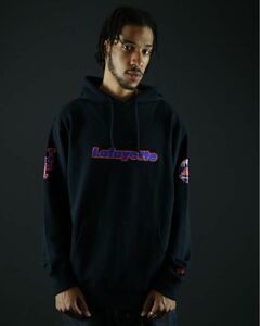 Lafayette × NEW ERA NEW YORK METS パーカー スウェット ブラック HOODIE プルオーバー