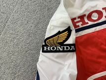 HONDA ライダースジャンパー　Mサイズ　HM-303 レットブルーホワイト_画像6
