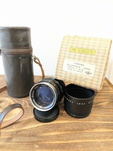 KOMURA 105mm f2.8 Sankyo Koki NIKON S mount コムラ サンキョー光機 ニコン レンジファインダー レンズ 望遠レンズ マニュアルフォーカス