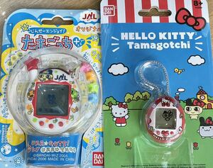 レア たまごっち2個セット エンたま JAL ハローキティ 海外限定 tamagotchi