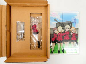 P03272/ Girls&Panzer TV&OVA 5.1ch Blu-ray Disc BOX Sofmap privilege .. under ..A5 acrylic fiber art stand & acrylic fiber key holder 