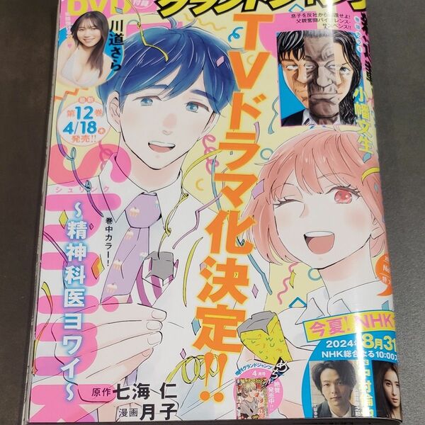 DVD新品、未開封　雑誌は読んでます　グランドジャンプ ２０２４年４月１７日号 （集英社）　川道さら 付録 オトナノススメ 　