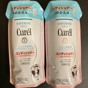 花王 キュレル Curel コンディショナー 詰め替え つめかえ 340ml 2個 リフィル