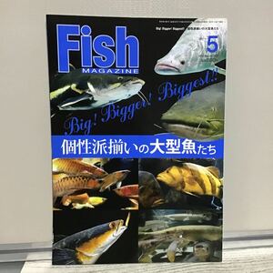 フィッシュマガジン 2012.5 キ②　個性派揃いの大型魚たち 古代魚 ナマズ シクリッド 迫力の混泳水槽 千石正一 さんを偲んで