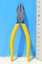 2個セット LUCKY ペンチ CUTTING PLIER オ⑩ 135×45×9mm 80g　高品質 訳有 錆有_画像7