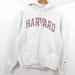 Champion REVERSE WEAVE HARVARD カレッジ スウェット フーディー プルオーバー パーカー sizeXL/チャンピオン 0503