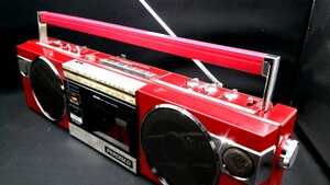 HITACHI PERDISCO Hitachi stereo radio-cassette Showa Retro 