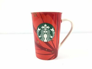 STARBACKS　スターバックス　2014　クリスマス限定　ホリデーマグカップ　237ｍｌ　スタバ　現状品　OS5.019