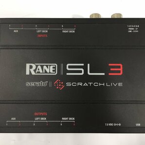 RANE デジタルDJシステム SL3 serato SORATCHLIVE スクラッチライブ 現状品 CJ5.018 /06の画像8