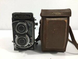 Minolta AUTOCORD　CHIYOKO　二眼レフカメラ　ROKKOR 1:3.5　ｆ=75mm　ミノルタオートコード　現状品　OS5.043　/06　