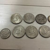 アメリカ　建国200周年記念1ドル大型白銅貨　ケネディコイン 0.5ドル 銀貨 1964年_画像4