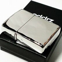 ZIPPO アーマージッポ ライター 鏡面プラチナシルバー シャインレイ 重厚モデル 両面コーナー彫刻 シンプル かっこいい 父の日_画像4