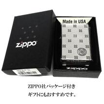 ZIPPO ライター 阪神タイガース モノグラム ロゴ ジッポ 野球 おしゃれ 銀いぶし 彫刻 シルバー シンプル かっこいい メンズ 父の日_画像6