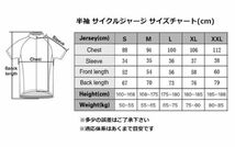 新品 サイクルジャージ No１ Sサイズ ダイヤモンド フルジップ 半袖 ウェア メンズ サイクリング スポーツ MTB ロードバイク_画像5