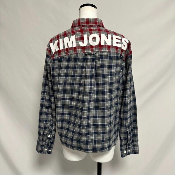KIM JONES GU チェックシャツ
