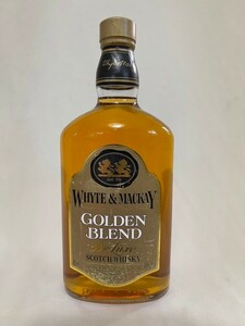 ホワイト&マッカイ　ゴールデンブレンド　750ml 未開栓　WHITE&MACKAY GOLDEN BLEND ウイスキー