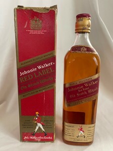 特級　ジョニーウォーカー レッドラベル 750ml 未開栓　Johnnie Walker RED LABEL　ウイスキー