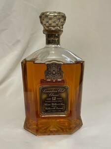  Canadian Club 12 year 1000ml not yet . plug Canadian Club Classic Classic whisky 